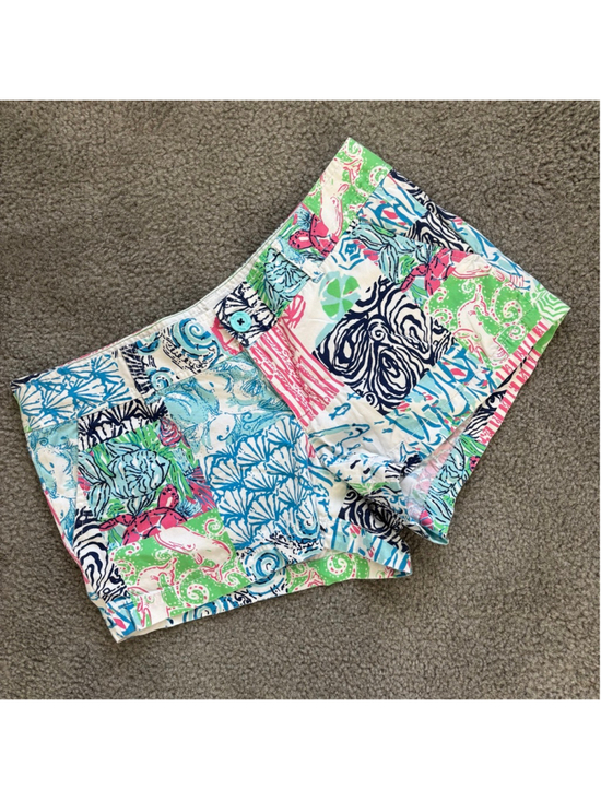 Lilly Pulitzer Pants - EUC Lilly Pulitzer 2014 The Walsh Short Oysterville Patch | Size 8